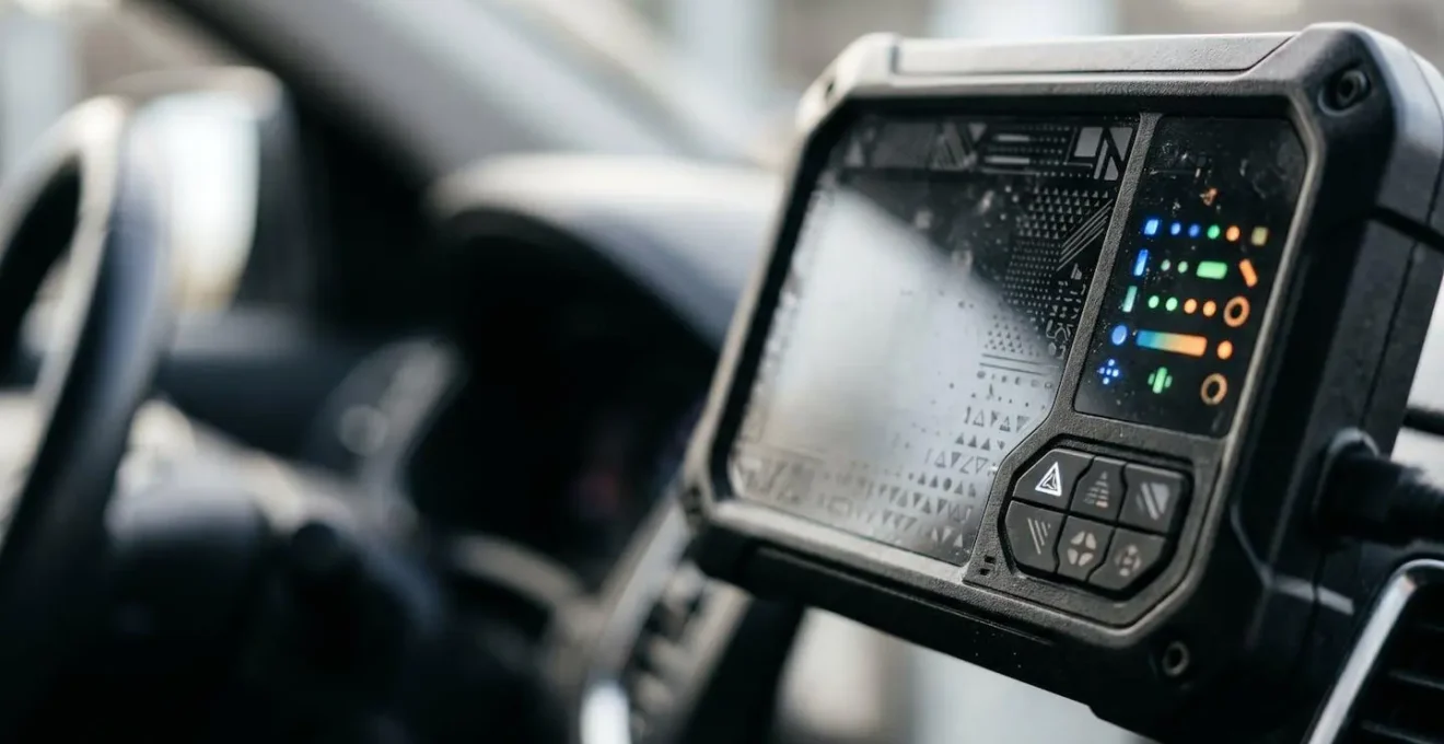 Dispositif de suivi de conduite moderne dans un véhicule utilitaire