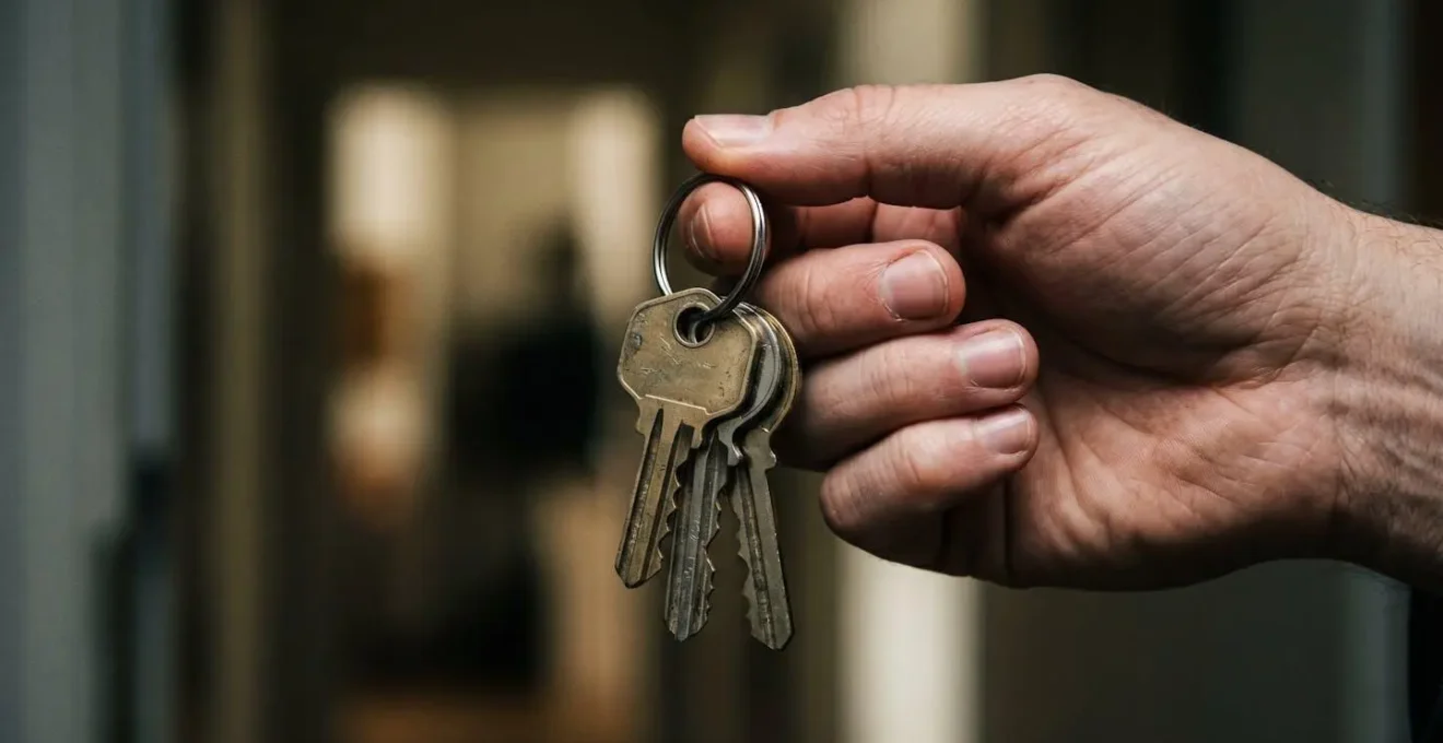 Gros plan sur une main hésitante tenant des clés de voiture symbolisant le dilemme du prêt de véhicule