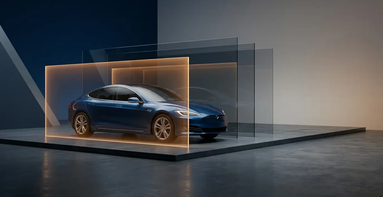 Représentation symbolique de la protection minimale en assurance automobile