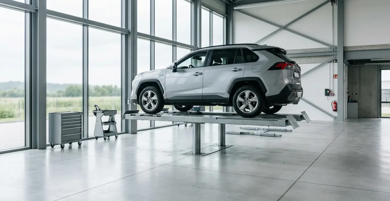 Inspection méticuleuse d'un véhicule hybride d'occasion avant achat