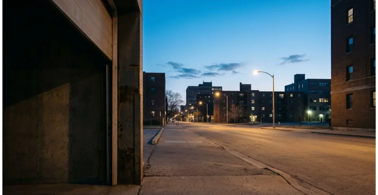 Représentation visuelle du contraste entre un garage sécurisé et un stationnement en rue